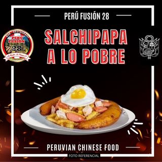 SALCHIPAPA A LO POBRE