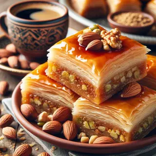 Baklawa kokosowa