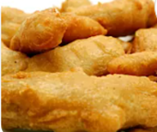 Filettoni di baccalà in pastella