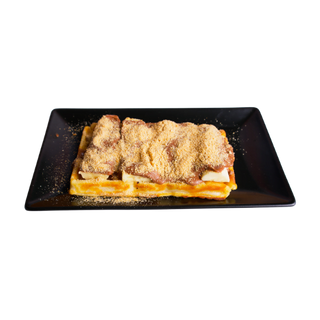 Waffles Cu Nutella, Banane Și Biscuiți