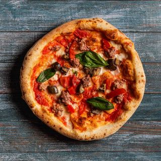 Melanzane e salsiccia