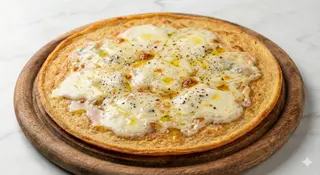Farinata con formaggio
