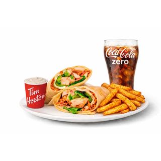 Menú Chicken Ranch Wrap