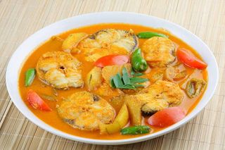 Fish Curry  Caril de Peixe