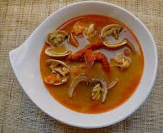 Sopa Marisco Con Nécora