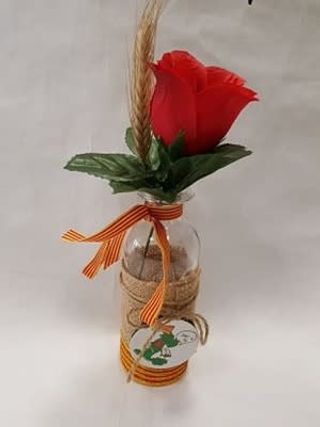 Ampolla Amb Rosa Natural