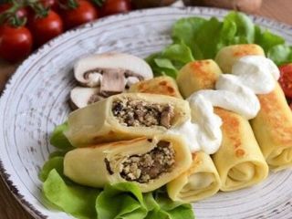 Krokiety z kurczakiem i pieczarkami - 3 szt. (na gorąco) (255g)