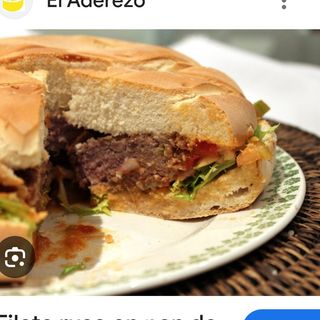 Filete Ruso Completo Con Queso