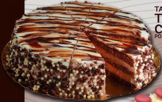 Tarta Tres Chocolates
