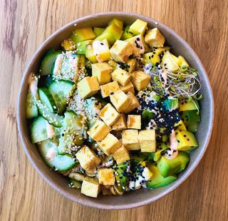 Poke Bowl Vege tofu duży