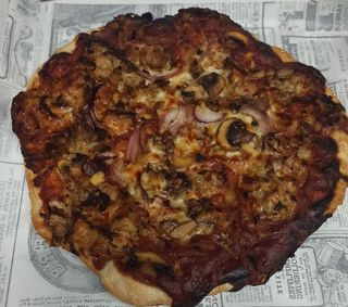 Pizza Pulled Pork (27 Cm.)