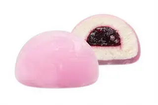 Mochi frambuesa (Vegano)