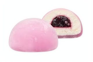 Mochi frambuesa (Vegano)