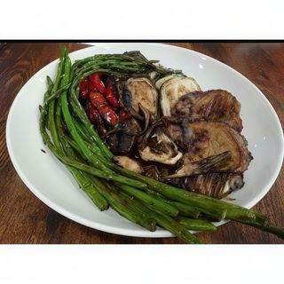 Parrillada de verduras de temporada