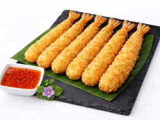 Krewetki w tempurze i panko 7 szt.