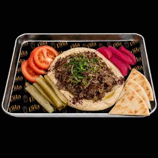 Hummus shawarma manzo