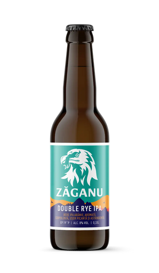 Zaganu Double Rye IPA 19P sticla 330 ML