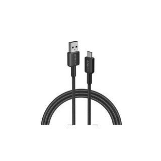 Anker 322 USB-C to USB-C Cable 1.8m Braided Black