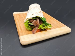 Piadina yufka döner kebap