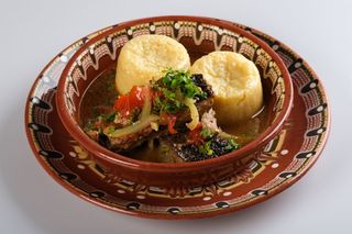 Saramura de crap cu mamaliguta