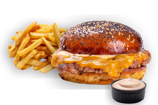 The original smashed burger  meniu