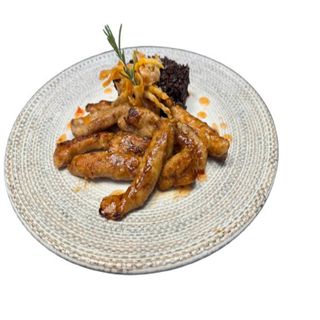 Пуешки късчета с ризото неро 300 г  