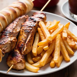 Patatas Con Carne Pollo