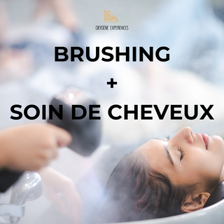 SOIN DE CHEVEUX + BRUSHING