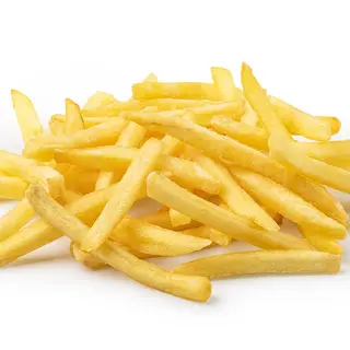 Patatine fritte con polpettine 