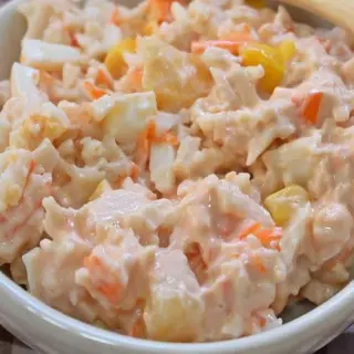 Ensalada de Carne de Cangrejo