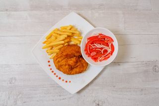 Snitel din piept de pui