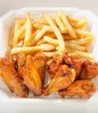 Chicken wings & Chips