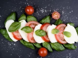 Caprese con mozzarella di bufala Dop