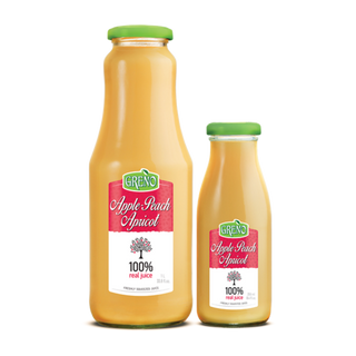 Сок от Ябълка, Праскова и Кайсия "Greno"