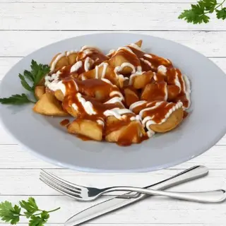 Tapa De Patatas A La Brava Al Momento
