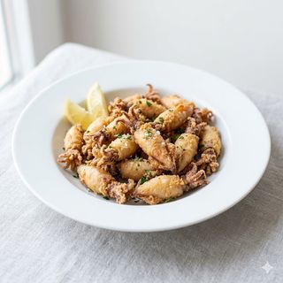 Tapa De Chipirones A La Andaluza