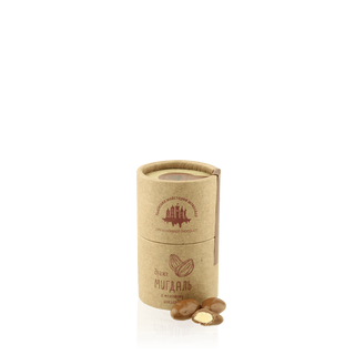 Драже Мигдаль В Молочному Шоколаді, Тубус Малий (60г)