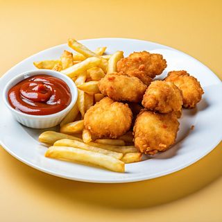 Nuggets frytkami