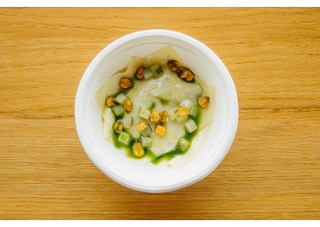 Lasaña fría de corvina