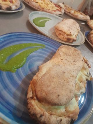 Saltimbocca broccoli, salsiccia