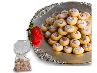 Biscuiți cu unt și gem