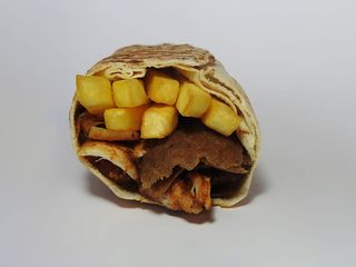 Amerykański z serem mega