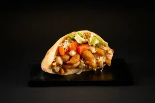 Sandwich cu Creveti Pane