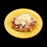 Белгийска гофрета с шоколад и филиран бадем (280г)