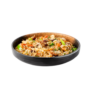 Arroz con cerdo ahumado Junior