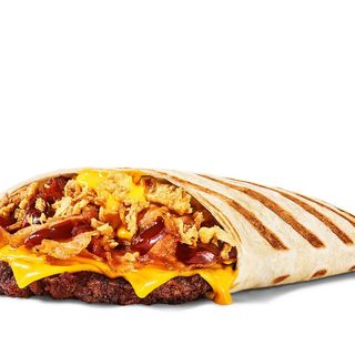 Cheesy BBQ Beef Wrap