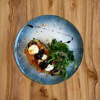 Tartina branza capra