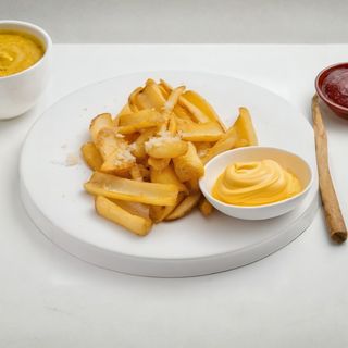 Картофель фри с пармезаном