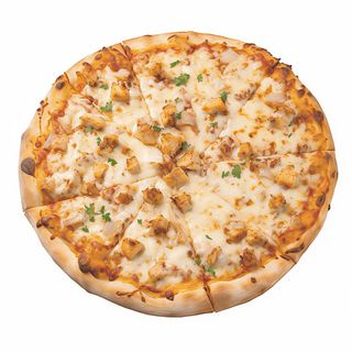 Chicken tikka pizza