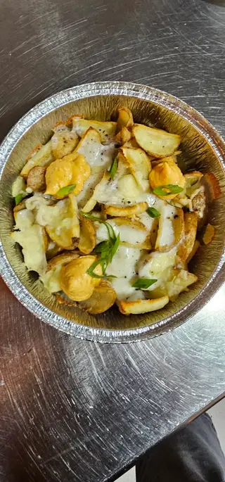 PATATAS DIP TRES QUESOS
